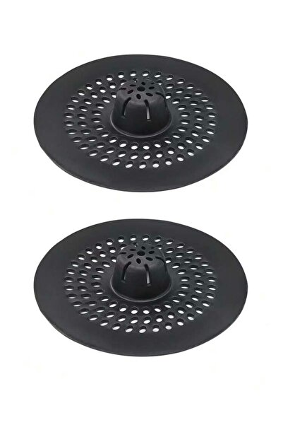Generic Brand Round Silicone Strainer Set with Anti-Clogging Dome (2 Pieces -...