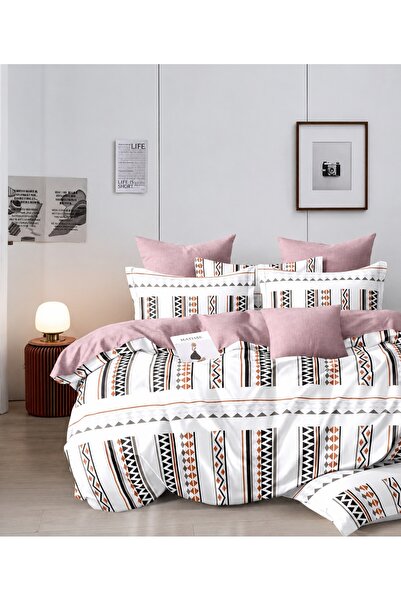 CHIRASO Premium Flannel Bedding Set, Flat Sheet 230x240cm, Duvet Cover 200x23...