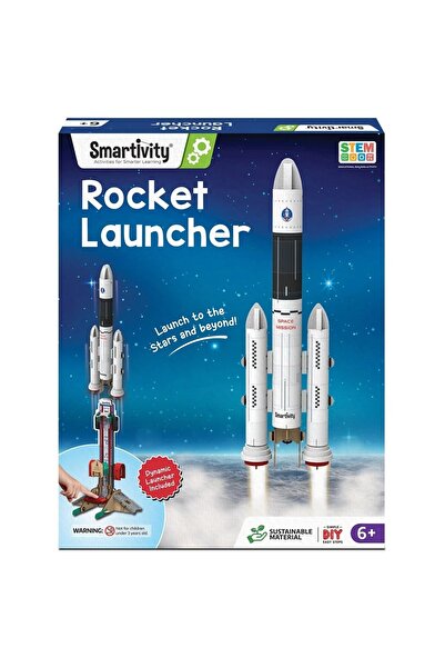 Smartivity Set Constructie din Lemn - Lansator de Rachete