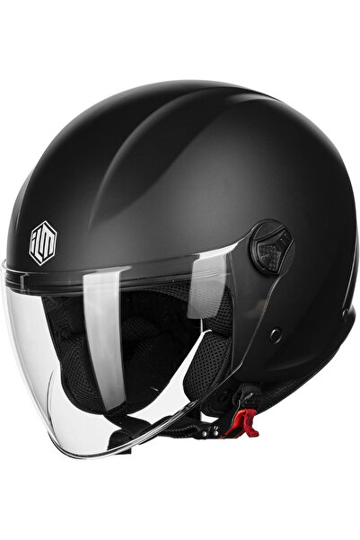 OEM Open Face Motorcycle Helmet WT-506, ECE 22.06, Anti-Scratch Visor, ABS, D...