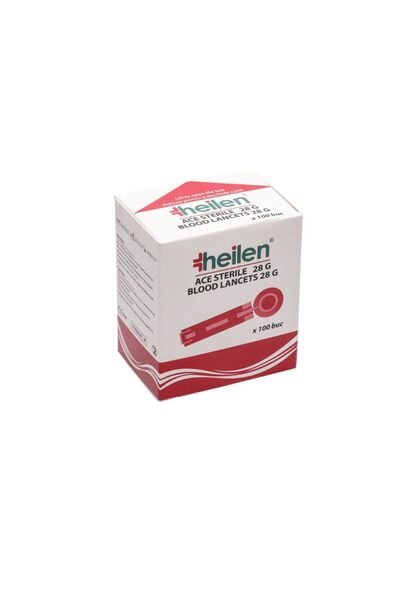 Heilen Lancete pentru testarea glicemiei Heilen- cutie cu 100 buc