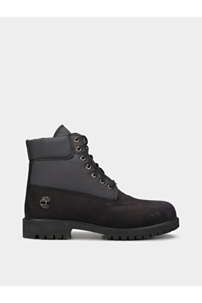Timberland Premium 6 Inch Lace up Waterp Men's Black Boots