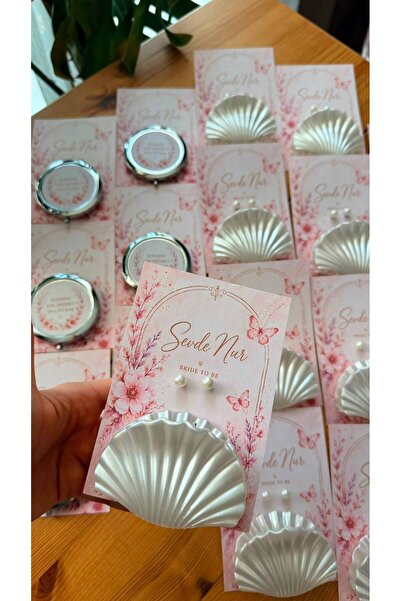 anoragiftstudio Bride Partisi Kına Gecesi Hediyelik İstiridye Mandal Toka Ve ...
