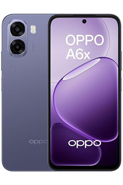 OPPO A6x 5G Διπλή SIM (4/128GB) Μαύρο Μωβ