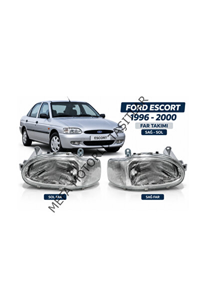 Genel Markalar MEFA Ford Escort Far Takımı Sağ ve Sol 1996-2000