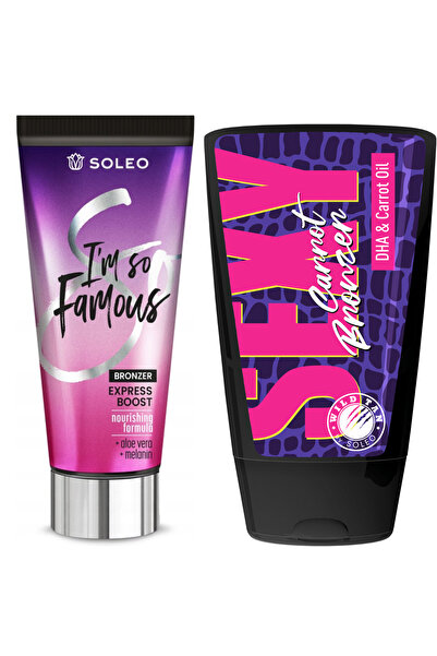 Soleo Sunt atât de celebru + Wild Tan Sexy Carrot Gratuit