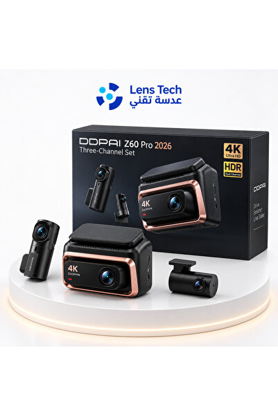 DDPAI Z60 PRO 2026 Dash Cam – Dual 4K with 4G & GPS 🚗📹