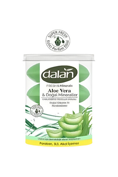 Dalan 4 Pcs Fresh & Minerals Classic Aloe Vera 110X4=440 Gr