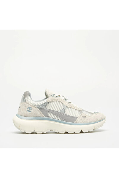 Timberland Hazel Lane Low Lace up Sneaker Women's Beige/Light Blue Sneaker Shoes