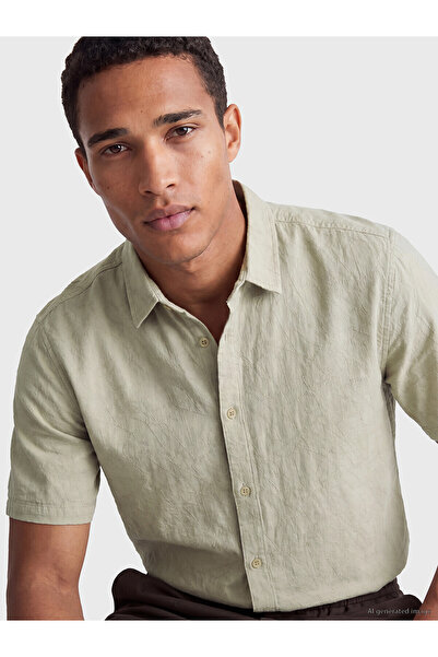 LC Waikiki Lcw Vision Beige Regular Fit Men's Shirt