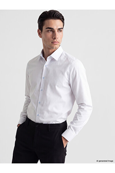 LC Waikiki Lcw Business White Slim Fit Men's Shirt