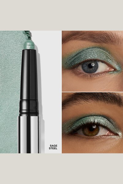 BOBBI BROWN Molten Metal Shadow Stick Işıltılı Kalem Far - Sage Steel