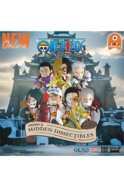 Mighty Jaxx Freeny's Hidden Dissectibles One Piece Series 8 (Marines Edition) | Figürler | Her Paket Rastgele Bir Figür İçerir
