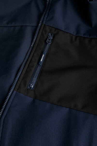 Jack & Jones Ανδρικό μπουφάν με φερμουάρ και κουκούλα από μαλακό ύφασμα - Lupo