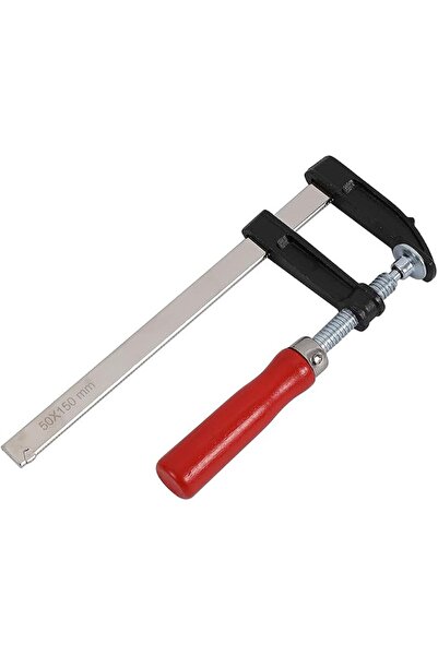 Lawazim Bar Clamp - 10cm - Adjustable Screw Clamp with Wooden Handle, Non-Sli...