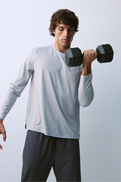 H&M Uzun Kollu Spor Üstü DryMove™