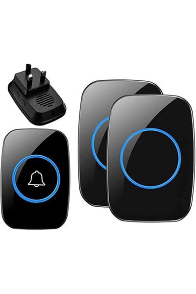 GENERAL Wireless Doorbell Kit Plug-in Receiver Waterproof Button Working Rang...