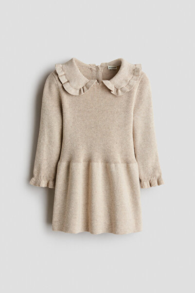 H&M Pamuklu Triko Elbise