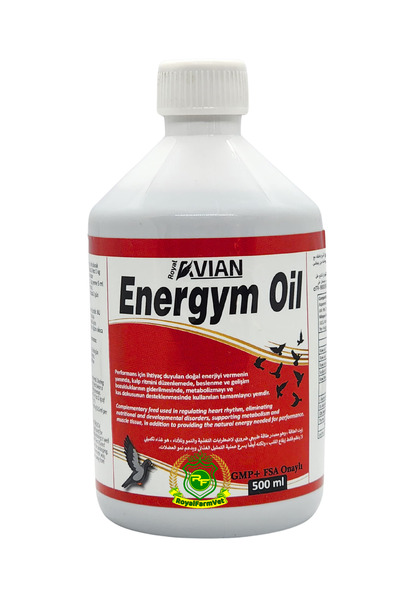 Royal İlaç Tüm Kanatlılar ve Güvercinler için Royal Avian Energym Oil 500 Ml....