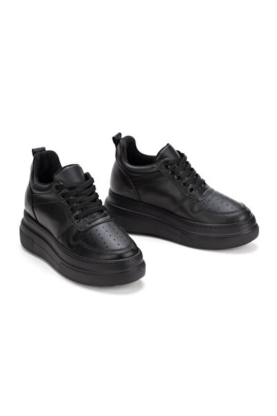 nhtshoes Women's High Sole Sneaker Sports Shoes Wedge Heeled Shoes