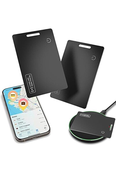 GENERAL Wallet Tracker Card, Thin Bluetooth Tracker, Works with Apple Find My...