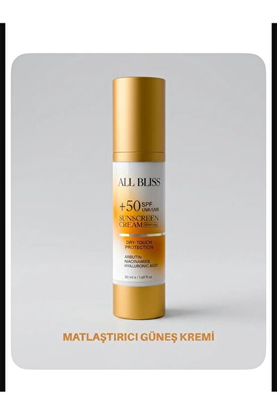 SPF 50 Güneş Kremi.