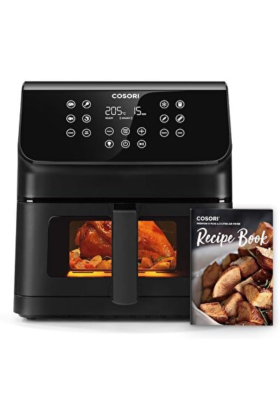 COSORI Wifi Air Fryer 6.4L, Air Fryer with Dual Resistance, 60+ App Recipes C...