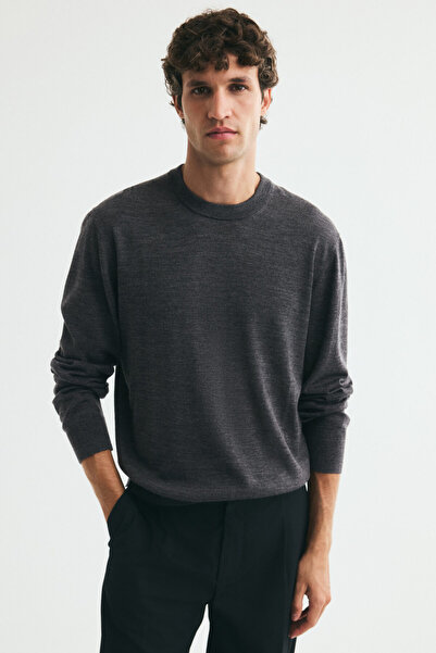 H&M Merinos Yünlü Kazak Regular Fit