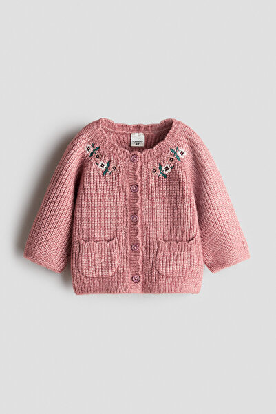 H&M İşleme Detaylı Hırka