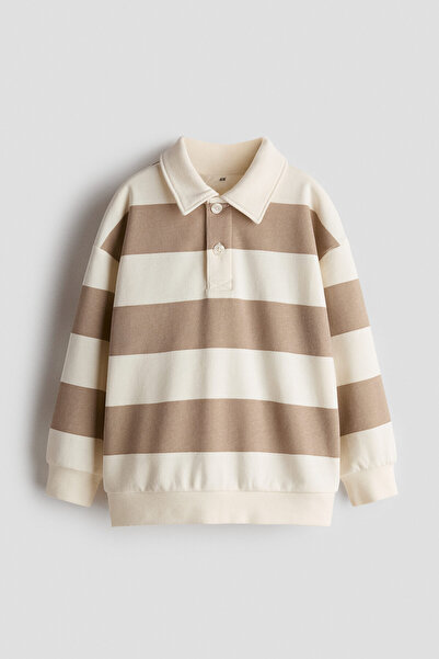 H&M Pamuklu Rugby Üstü