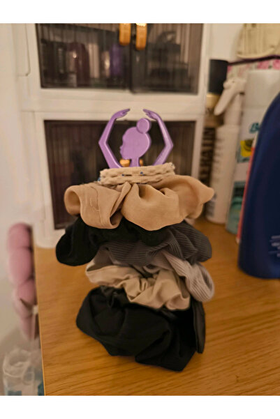 DU&ER Ballerina 2-Tier Hair Elastic and Scrunchie Organizer Hair Accessory Ho...