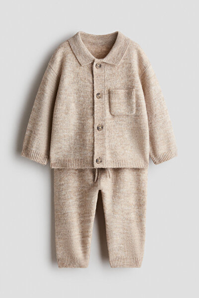 H&M 2 Parçalı Hırka ve Pantolon Set