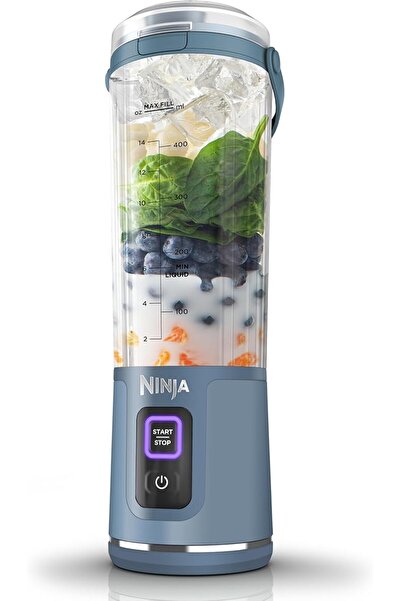 Ninja Theory Ninja Blast Portable Blender, 530ml, Leakproof Lid & Sip Spout, ...