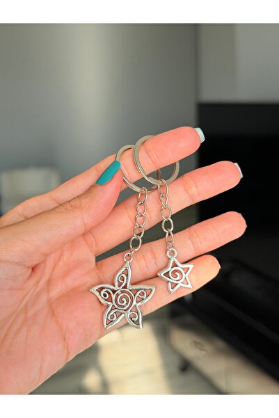 Pinky Lady 2-Pack Spiral Swirl Vortex Dating Keychain