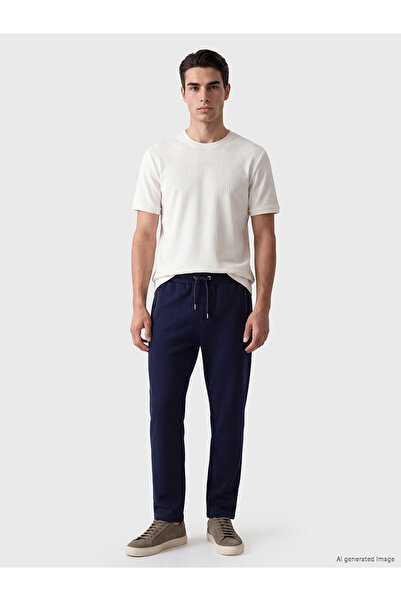 LC Waikiki Nevavm Farkıyla Lcwaikiki Classic Navy Blue 3 Threaded Plain Stand...