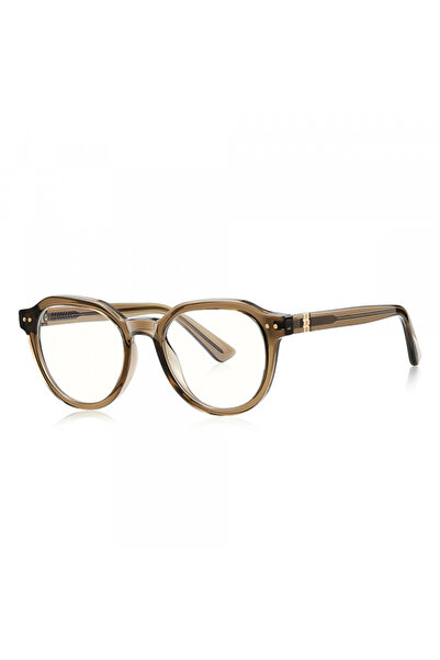 Techsuit Ochelari De Calculator Barbati 2228, Anti-Blue Light, Maro Deschis