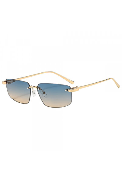Techsuit Ochelari De Soare Unisex S098, Aurii Albastrii Verzi