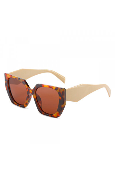 Techsuit Women's Sunglasses 3967, Cream Brown