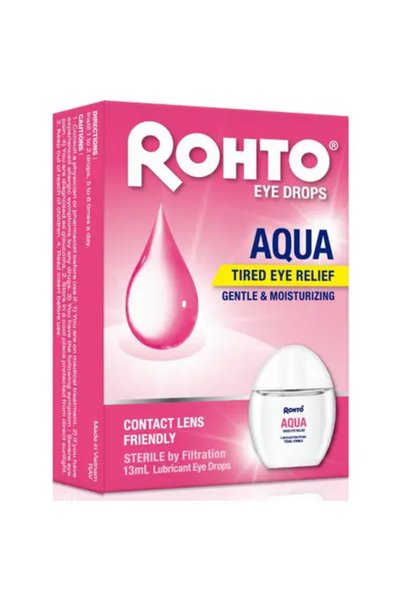 rohto aqua eye drops 13 ml
