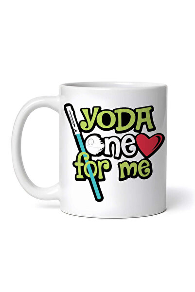 INOVATIX Personalized white mug, Yoda one for me, INOVATIX®. 330 ml