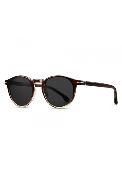 Techsuit Ochelari De Soare Barbati 31235, Polarizati, Maro Gri