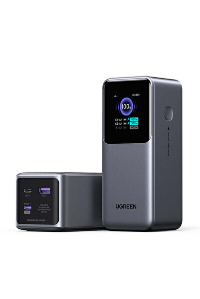 Ugreen Εξωτερική μπαταρία PB721 (35524B), με ψηφιακή οθόνη, γρήγορη φόρτιση, ...