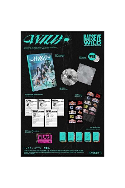 Kpop Dünyasi KATSEYE – WILD (Wild World Ver.)