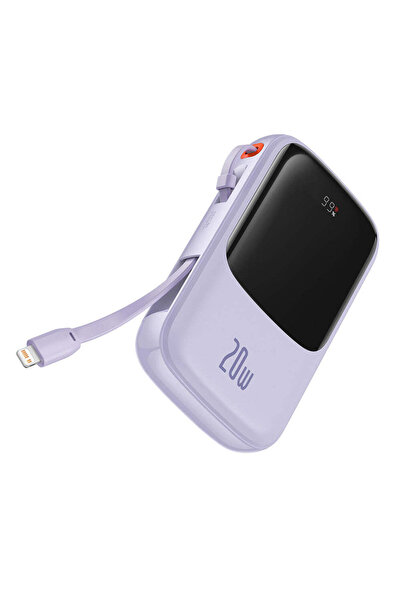 Baseus Εξωτερική Μπαταρία Qpow Pro (PPQD030005), Lightning, Type-C, USB, 2000...