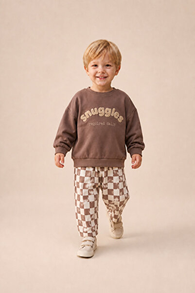 lova baby Snuggles Nakışlı Erkek Bebek Takım