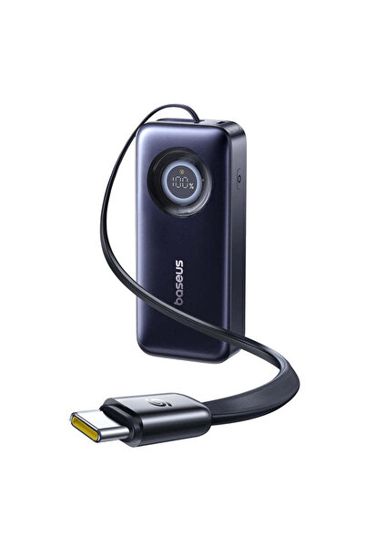 Baseus Εξωτερική Μπαταρία Enercore CR11 (E0027H00), με Ενσωματωμένο Καλώδιο T...