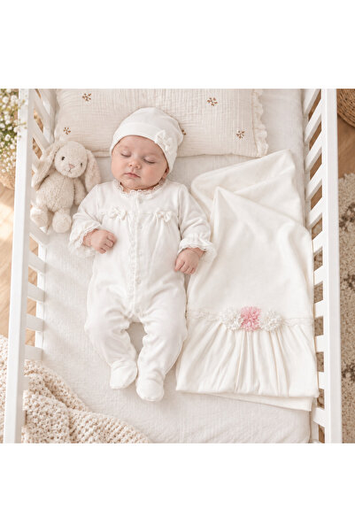 lisaloom baby & kids طقم إصدار المستشفى للفتيات من عمر 0-3 أشهر من لوسي |   ط...
