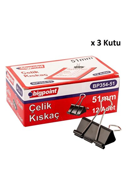 Bigpoint Steel Clamp 51 mm X 3 Boxes