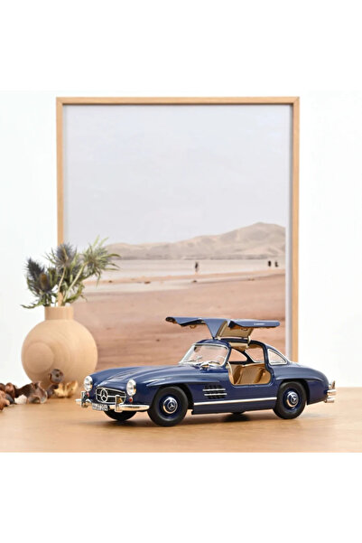 Norev Sigilat- Mercedes-Benz 300 SL 1954 Albastru NOREV- Scara 1:18