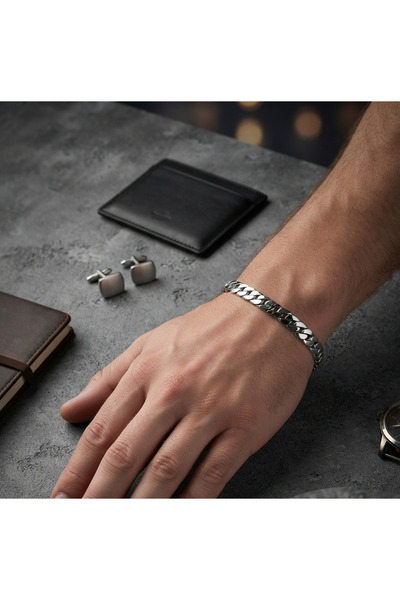 Generic Brand Steel Men's Gourmet Bracelet